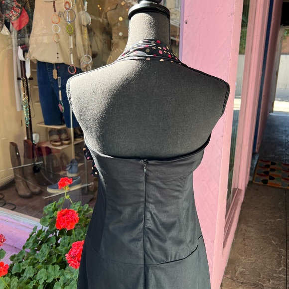 Notice - Y2K Drop Waist Halter Dress - Picture 10 of 11